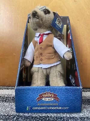 Yakov Meerkat Toy Compare The Market Certificate Box & Tag BNiB • £5