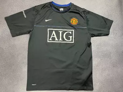 Manchester United 2007/2008 Training Football Shirt Soccer Jersey Size L • $29.99