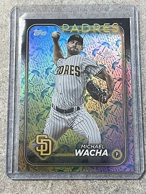 2024 Topps Series 1 Michael Wacha Holiday Umbrella Variation /10 Padres • $40