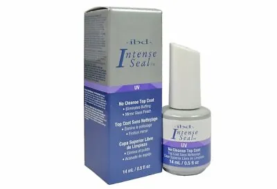 IBD Intense Seal UV/ LED Gel Top Sealer 0.5 Oz - Best Top Coat For Acrylic • $11.99