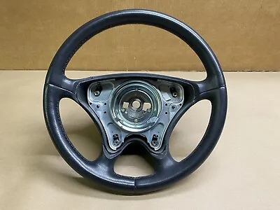 01-04 Mercedes R170 SLK230 SLK320 Driver Steering Wheel Anthracite Leather MINT! • $289