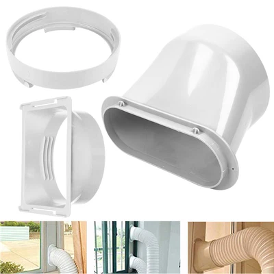 $18.89 • Buy Portable Air Conditioner Window Exhaust Duct Pipe Hose Interface Connector CO