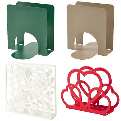 Serviette Holder Napkin Dispenser Kitchen Dining Room Table  Rack Stand Metal • £8.63