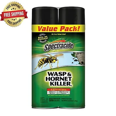 Spectracide 18.5oz Wasp & Hornet Killer Twin Value Pack • $10.49