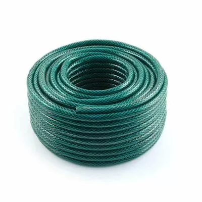 GARDEN HOSE PIPE REINFORCED BRAIDED WATERING PIPE 50m 30m 20m 15m HOSEPIPE PVC • £15.48