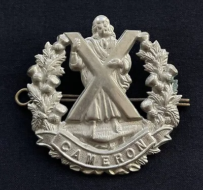 Cameron Highlanders Original Cap Badge • £10