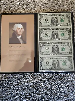 World Reserve Monetary Exchange Certified Uncut $1 Bills • $35