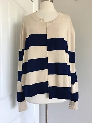 A Detacher To Be Detached Blue Light Beige Sweater Size L • $139