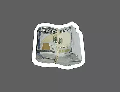 Money Bands Sticker Realistic Waterproof - Buy Any 4 For $1.75 Each Storewide! • $2.95