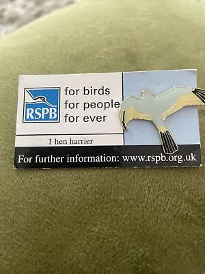 £14.99 • Buy Rspb Pin Basge - Hen Harrier - 1 Early Edition Card