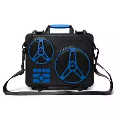 ECOXGEAR Journey Waterproof Bluetooth Speaker - Black/Blue - GDI-EXJRNY10 • $159.99