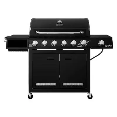 Dyna-Glo Propane Gas Grill 6-Burner Integrated Ignition System In Matte Black • $574.40