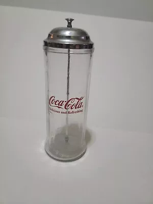 Vintage  Coca Cola Countertop Straw  Dispenser • $4.99