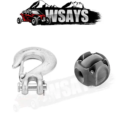 For Can Am X3 5/16  Grade 70 Steel Synthetic Rope Winch Clevis Slip Hook Winch • $19