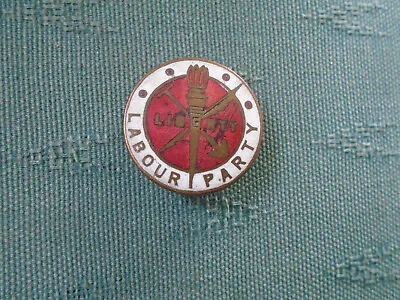 Vintage Labour Party Liberty - Political Enamel Lapel Badge - By Dugmore • £14.50