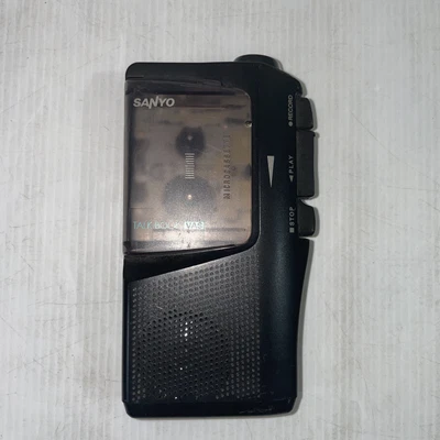£22 • Buy SANYO TRC-525M Talk-Book VAS Dictaphone Micro Casette Tape Voice Recorder
