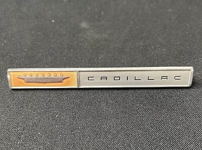 Vintage Cadillac Dashboard Script Badge Emblem • $30