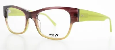 Moscot Spirit Glasses Spectacles Ladies Fionah 51-19 140 Eggplant Lime • $329.51