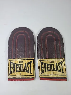 EVERLAST 4308 Vintage Top Grain Leather Weighted Speed Bag/Sparring Gloves • $29