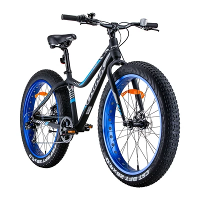 $592.68 • Buy Trinx Tiger T106 Fat Bike Shimano 7 Speed Bicycle Blue