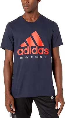 Adidas Men's Hypersport Amplifier Graphic T Shirt - L • $24.83