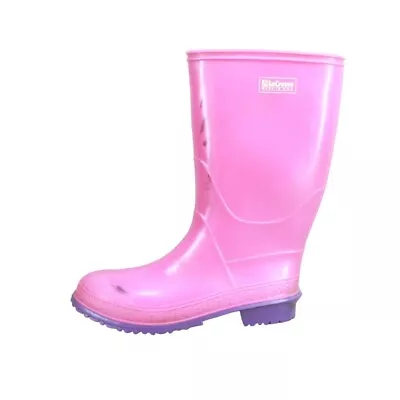 LaCrosse Woman's 11  Pink Rubber Tall Muck Boot USA Made Rain Boots Size 5 • £34.71