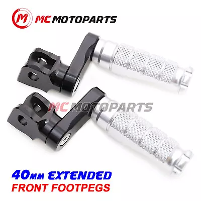 CNC Front 40mm Lowering R-Fight Foot Pegs For Suzuki Boulevard M109R 2006-2020 • $49.50