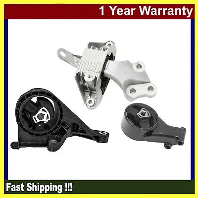 Automatic Transmission Mount For 12-17 Buick Verano 12-14 Chevy Orlando 2.4L Set • $125.06
