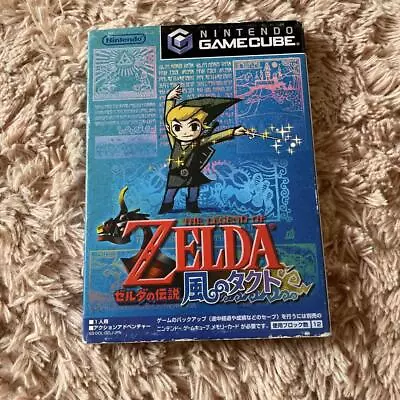 The Legend Of Zelda The Wind Waker Nintendo Gamecube W/Manual Japan Used Tested • $21.98