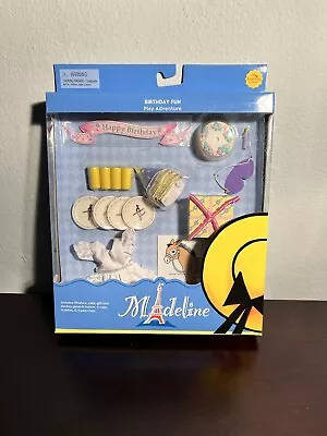 Madeline Doll Play Adventure Birthday Fun Learning Curve MNIB • $39.99