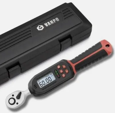 Digital Torque Wrench High-Precision Angle Torque Versatile 3/8 Drive Small Bike • $70