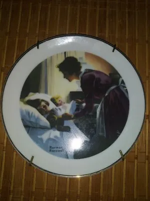 Norman Rockwell: A Mother’s Love Mothers Day 1976 Plate By Rockwell Society • $1