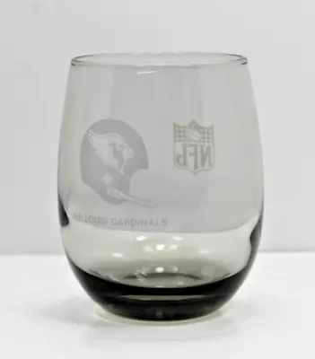 Vintage NFL St  Louis Cardinals Smokey Tumbler Glass 12oz  Cocktail • $11.40
