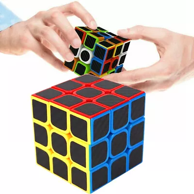 3x3x Magic Cube Fast Speed Rubics Rubix Toys Super Smooth Magic Rubiks Puzzle • $9.99