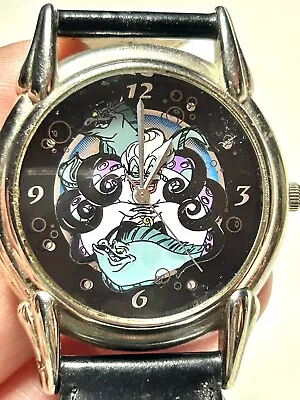 $25 • Buy Disney Villains Watch Numbered Little Mermaid Sea Witch Ursula Japan 2203/3000