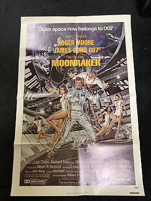 Outer Space Now Belongs To 007 James Bond 007 Moonraker (790012) • $123.55