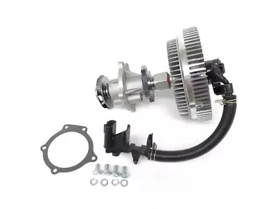 Engine Water Pump With Fan Clutch For 2002-2007 Chevy Trailblazer 2003 KM169DB • $123.03