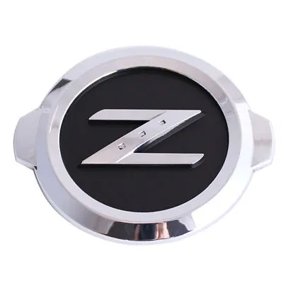 3D Chrome Black ABS Car Front Emblem Badge Decal For 350Z 370Z Fairlady Z33 Z34 • $11.99