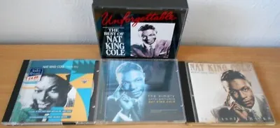 Nat King Cole CDs  Job Lot Bundle Hits Stardust Mona Lisa  Nature Boy • £10.45