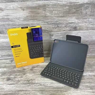 $59.99 • Buy Zagg Pro Keys Bluetooth Backlit Keyboard Case For IPad 10.9  10th Gen 2022