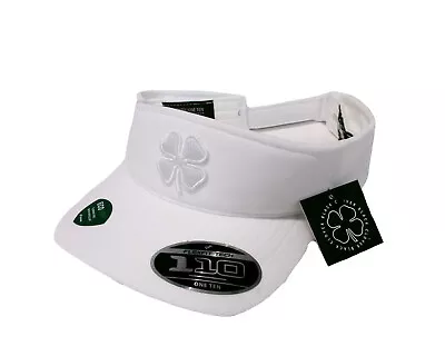 NEW Black Clover Live Lucky Premier Visor #12 White Golf Visor/Cap • $33