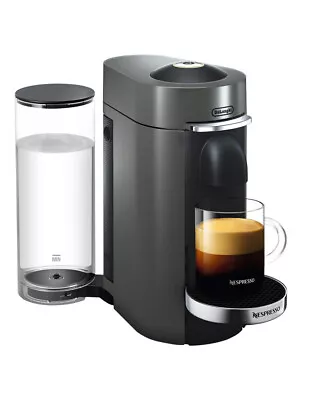 Nespresso Delonghi Vertuo Plus Capsule Coffee Machine Titanium ENV155TAE • $129