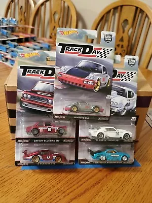 Hot Wheels Car Culture Track Day Series Complete Set Of 5 • $74.99