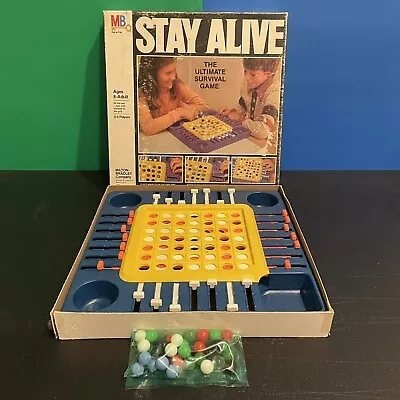 $24.99 • Buy Vintage 1978 Milton Bradley Stay Alive Game #4105 COMPLETE