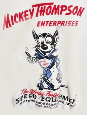 Vrhtf Nhra Vtg  Mickey Thompson The Worlds Fastest Speed Equipment  T Shirt 3xl • $59.99