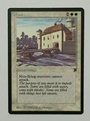 Moat Legends MTG Magic The Gathering MP See Photos!!! • $950