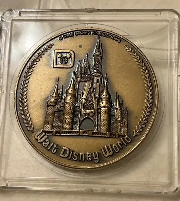 Vintage Walt Disney World Collectible Brass Bronze Coin Token Medal Disneyland • $20