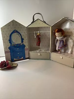 Madeline Doll House Carrying Case W/ Handle 1 Doll And Outfit Eden 2001  Vintage • $55