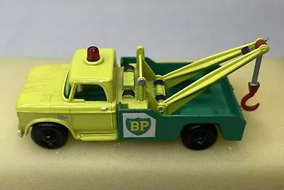 Vintage 1965 Lesney Matchbox 13-D DODGE WRECK TRUCK (yellow/green) NMT Modified • $1.99