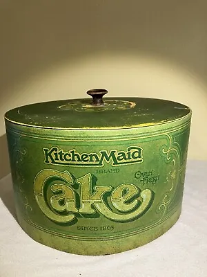 $15 • Buy Vintage Retro Ballonoff Kitchen Maid Tin Cake Holder